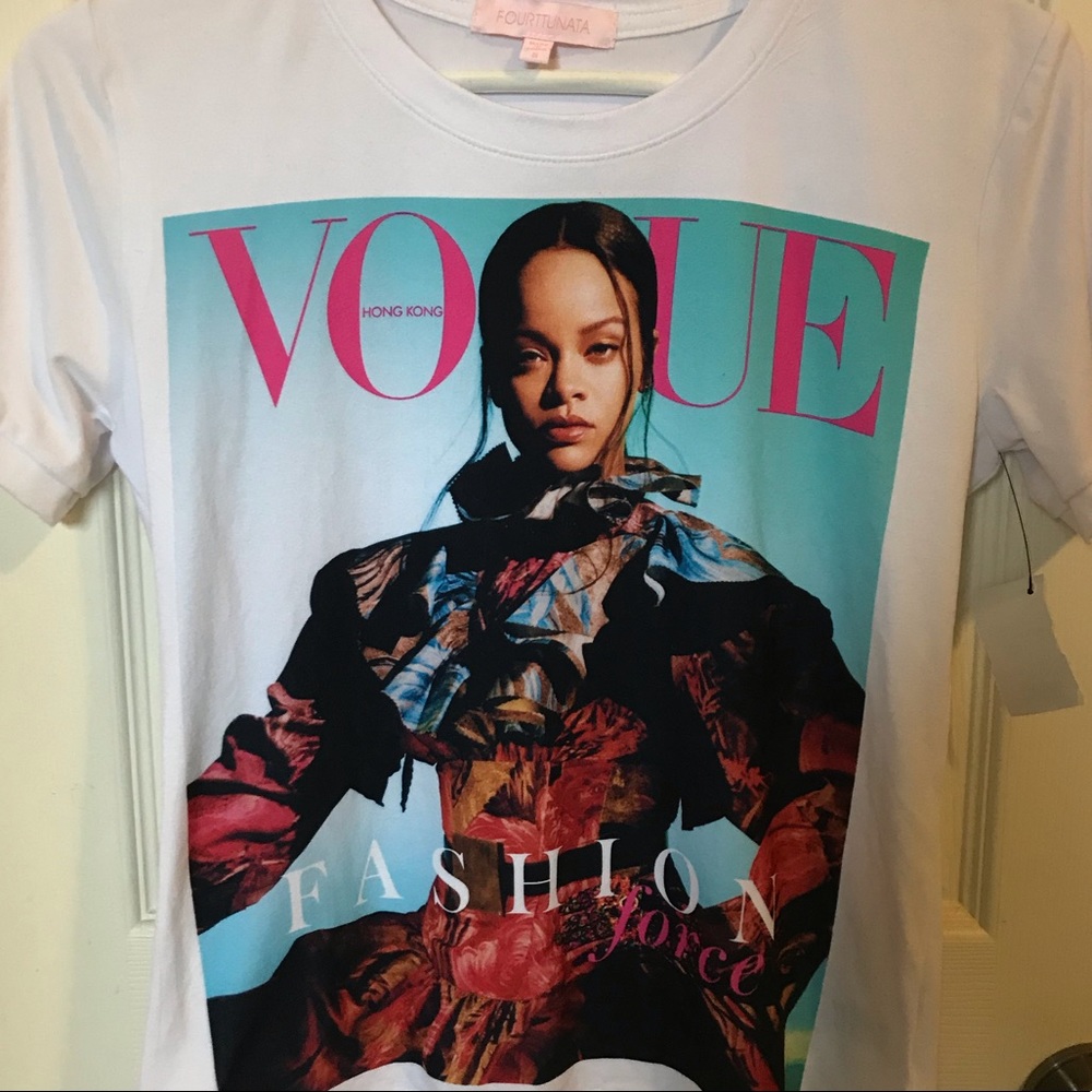 Rihanna Vogue Baby Tee